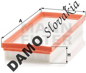 Vzduchový filter MANN FILTER C 2716/1