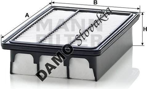 Vzduchový filter MANN FILTER C 2735