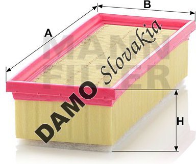 Vzduchový filter MANN FILTER C 2774/1
