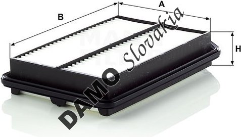 Vzduchový filter MANN FILTER C 27 002