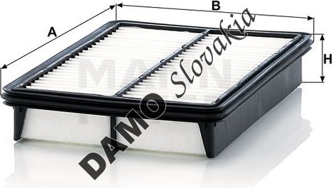 Vzduchový filter MANN FILTER C 27 019