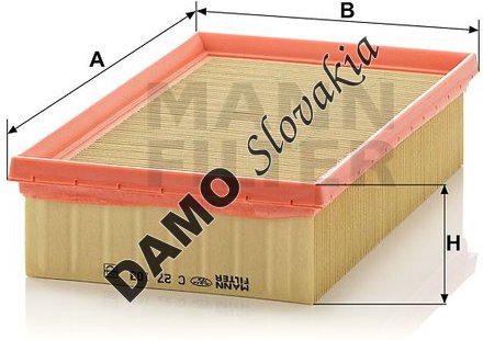 Vzduchový filter MANN FILTER C 27 103