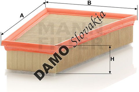 Vzduchový filter MANN FILTER C 27 124/1