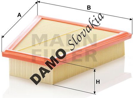 Vzduchový filter MANN FILTER C 27 125