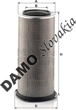 Vzduchový filter MANN FILTER C 27 1581