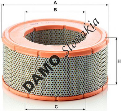Vzduchový filter MANN FILTER C 27 230