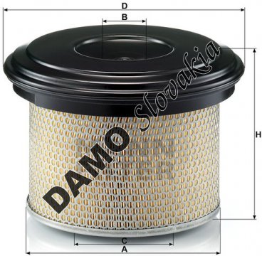 Vzduchový filter MANN FILTER C 27 585/3