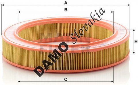 Vzduchový filter MANN FILTER C 2846