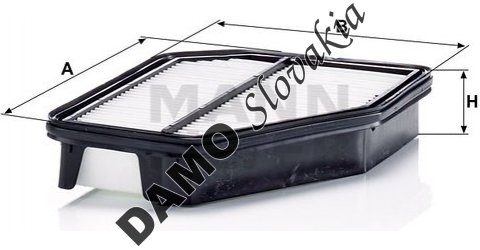 Vzduchový filter MANN FILTER C 28 023