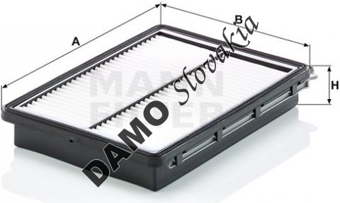 Vzduchový filter MANN FILTER C 28 036