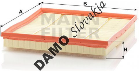 Vzduchový filter MANN FILTER C 28 125/1