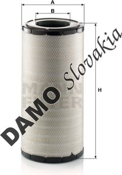 Vzduchový filter MANN FILTER C 28 1580