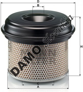 Vzduchový filter MANN FILTER C 28 715