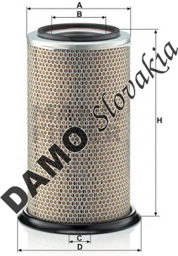 Vzduchový filter MANN FILTER C 28 750