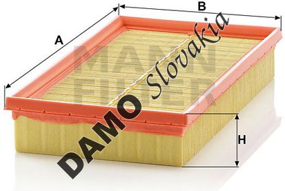 Vzduchový filter MANN FILTER C 2982 KIT
