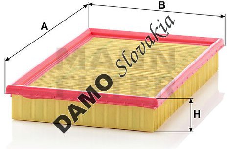 Vzduchový filter MANN FILTER C 2991/1