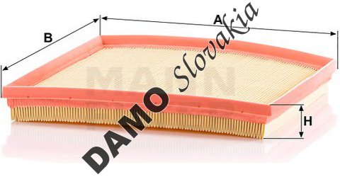 Vzduchový filter MANN FILTER C 29 028