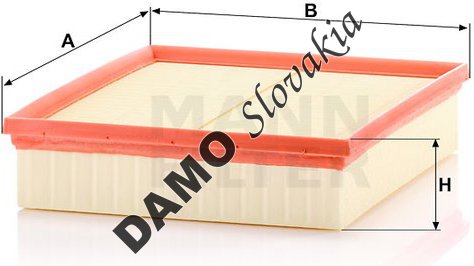 Vzduchový filter MANN FILTER C 29 029