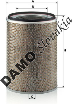Vzduchový filter MANN FILTER C 29 1055