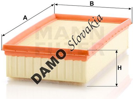 Vzduchový filter MANN FILTER C 29 110