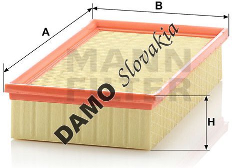 Vzduchový filter MANN FILTER C 29 118