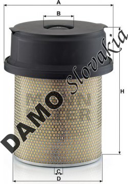 Vzduchový filter MANN FILTER C 29 1219/1