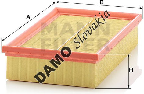 Vzduchový filter MANN FILTER C 29 144