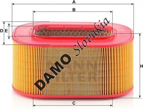 Vzduchový filter MANN FILTER C 29 200