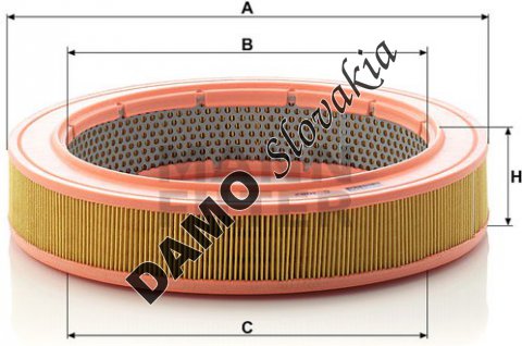 Vzduchový filter MANN FILTER C 3082