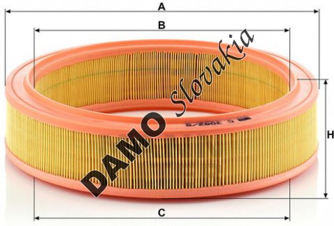 Vzduchový filter MANN FILTER C 3082/5