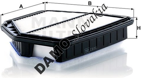 Vzduchový filter MANN FILTER C 30 012