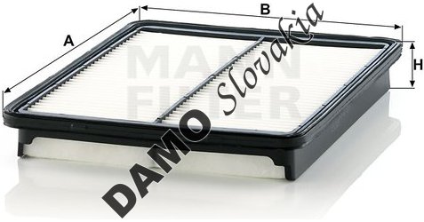Vzduchový filter MANN FILTER C 30 017