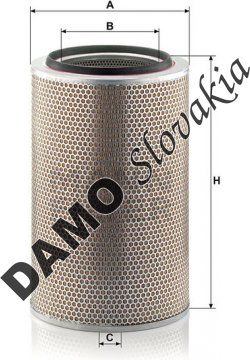 Vzduchový filter MANN FILTER C 30 1537