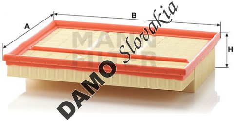 Vzduchový filter MANN FILTER C 30 195/2