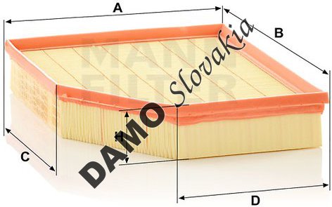 Vzduchový filter MANN FILTER C 30 196