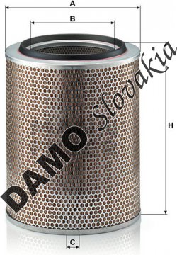 Vzduchový filter MANN FILTER C 30 703
