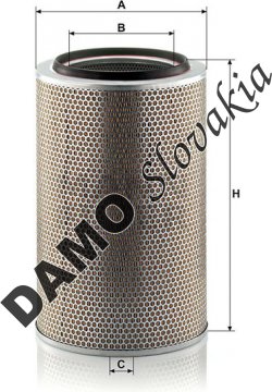 Vzduchový filter MANN FILTER C 30 850/6
