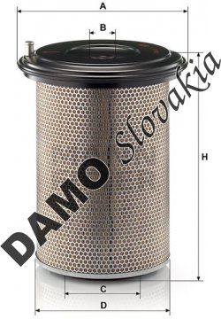 Vzduchový filter MANN FILTER C 30 880/2