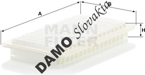 Vzduchový filter MANN FILTER C 31 023