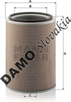 Vzduchový filter MANN FILTER C 31 1310