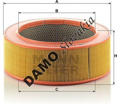 Vzduchový filter MANN FILTER C 31 190
