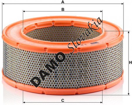 Vzduchový filter MANN FILTER C 31 220