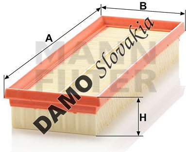 Vzduchový filter MANN FILTER C 3251/1