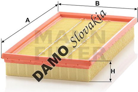 Vzduchový filter MANN FILTER C 3270