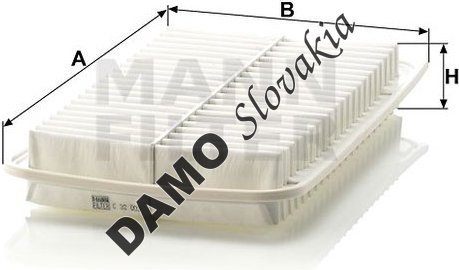 Vzduchový filter MANN FILTER C 32 003
