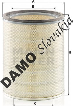 Vzduchový filter MANN FILTER C 32 1160/1