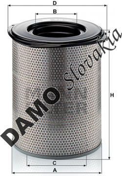 Vzduchový filter MANN FILTER C 32 1500