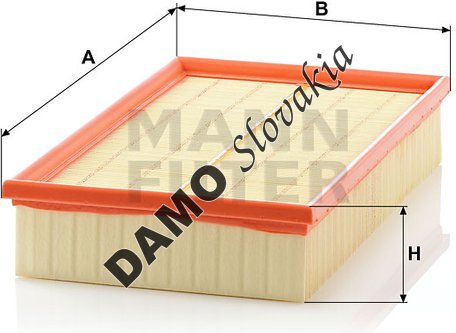 Vzduchový filter MANN FILTER C 32 164