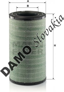 Vzduchový filter MANN FILTER C 32 1752/1