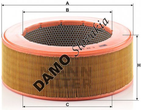 Vzduchový filter MANN FILTER C 32 293